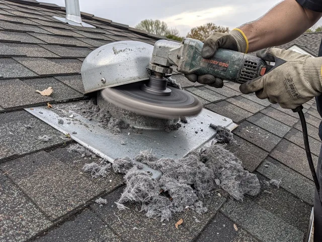 Expert roof dryer vent cleaning by Colchester Dryer Vent Cleaning in Colchester