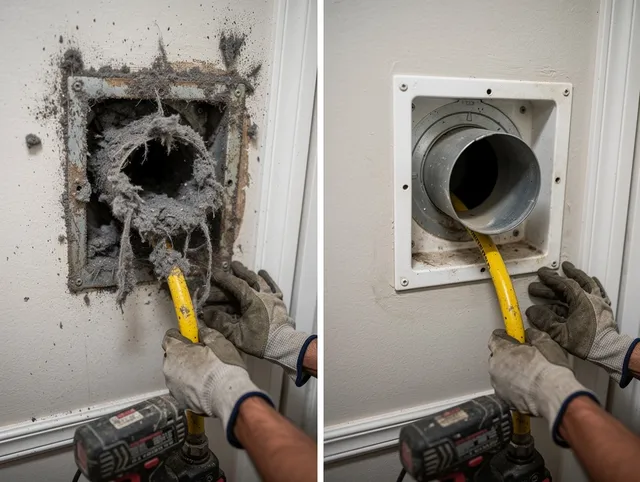 Expert gas dryer vent cleaning by Colchester Dryer Vent Cleaning in Colchester